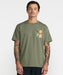 RVCA メンズ HIGH ON LIFE SS Tシャツ 【2026年秋冬モデル】 OLV / XL