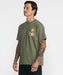 RVCA メンズ HIGH ON LIFE SS Tシャツ 【2026年秋冬モデル】 OLV / XL
