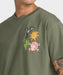 RVCA メンズ HIGH ON LIFE SS Tシャツ 【2026年秋冬モデル】 OLV / XL
