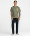 RVCA メンズ HIGH ON LIFE SS Tシャツ 【2026年秋冬モデル】 OLV / XL