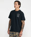 RVCA メンズ PARADISE QUEEN SS Tシャツ 【2026年秋冬モデル】 BLK / XL