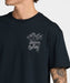 RVCA メンズ PARADISE QUEEN SS Tシャツ 【2026年秋冬モデル】 BLK / XL