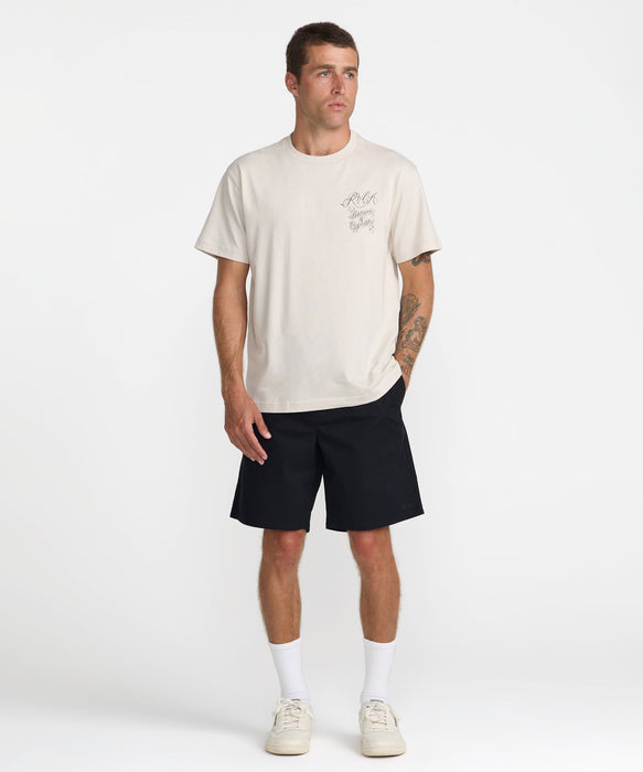 RVCA メンズ PARADISE QUEEN SS Tシャツ 【2026年秋冬モデル】 CER / XL