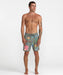RVCA メンズ DANI SKULL ELASTIC 17 ボードショーツ 【2026年秋冬モデル】 OLV / XL