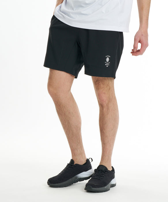 RVCA メンズ KHIXRVCA SHORT PANTS ショートパンツ 【2026年秋冬モデル】 BLK / XL