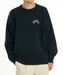 RVCA メンズ BALANACE JQ KNIT セーター 【2026年秋冬モデル】 BLK / XL