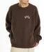 RVCA メンズ BALANACE JQ KNIT セーター 【2026年秋冬モデル】 MOC / XL