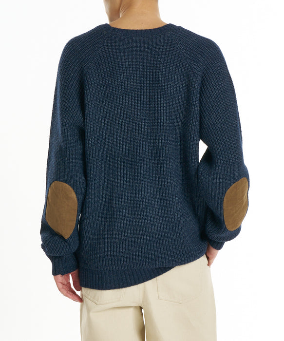 RVCA メンズ RIB KNIT セーター 【2026年秋冬モデル】 DDM / L