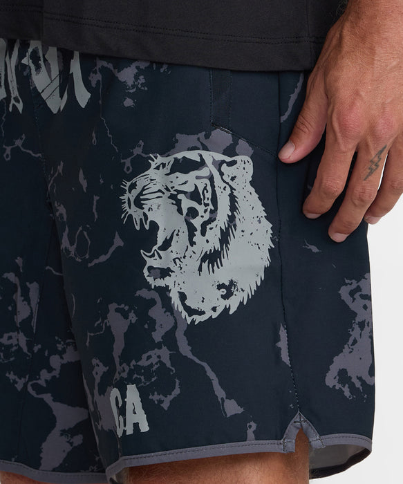 RVCA メンズ YOGGER STRETCH CONTRAST 17 ショートパンツ 【2026年秋冬モデル】 BL2 / XL