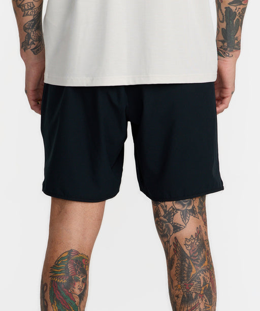 RVCA メンズ YOGGER STRETCH 17 ショートパンツ 【2026年秋冬モデル】 BLK / XL