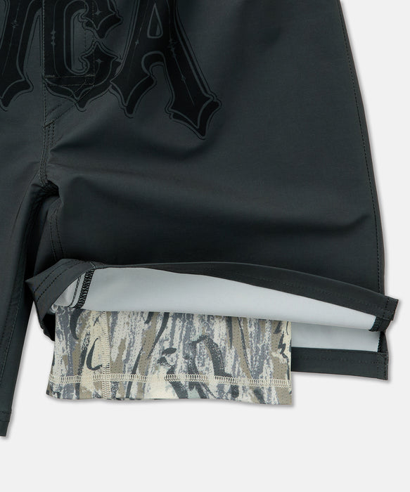 RVCA メンズ TAPOUT FIGHT SCRAPPER ショートパンツ 【2026年秋冬モデル】 BLK / XL