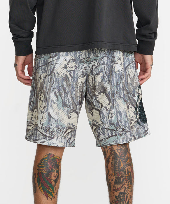 RVCA メンズ TAPOUT MESH SHORT 21 ショートパンツ 【2026年秋冬モデル】 CAM / XL