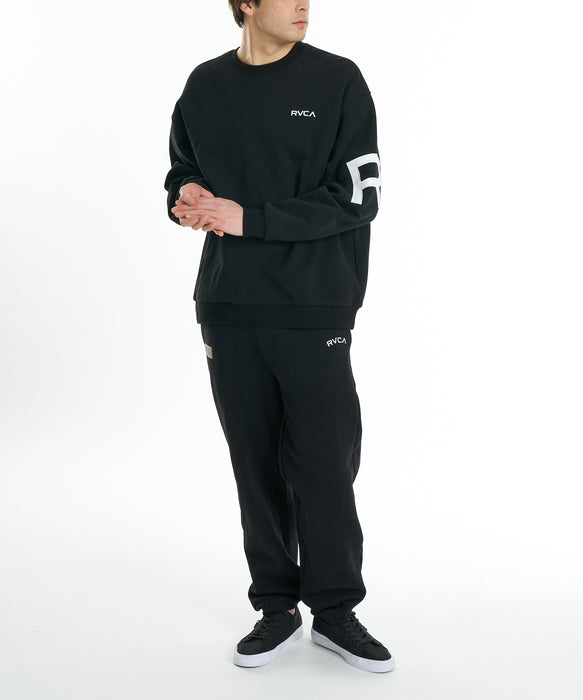 RVCA メンズ ARCH RVCA PT セットアップボトムス 【2026年秋冬モデル】 BLK / XL