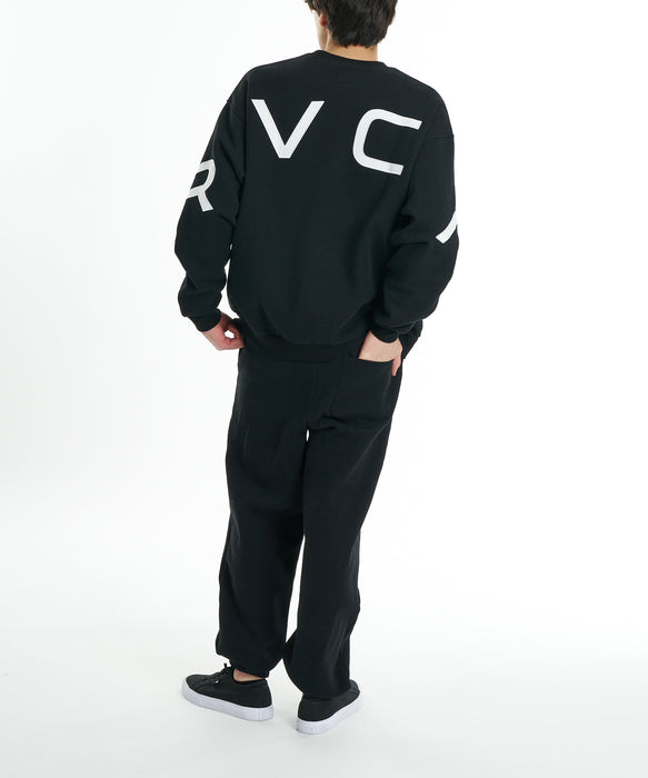 RVCA メンズ ARCH RVCA PT セットアップボトムス 【2026年秋冬モデル】 BLK / XL
