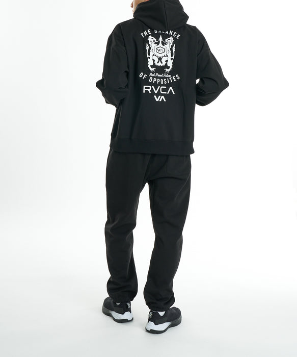RVCA メンズ BALANCE EMBREM WRWB PT ロングパンツ 【2026年秋冬モデル】 BLK / XL