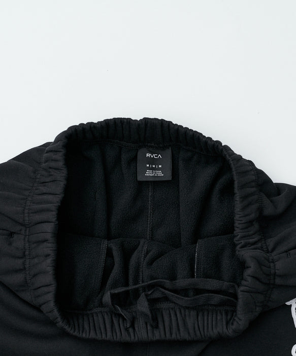 RVCA メンズ BALANCE EMBREM WRWB PT ロングパンツ 【2026年秋冬モデル】 BLK / XL