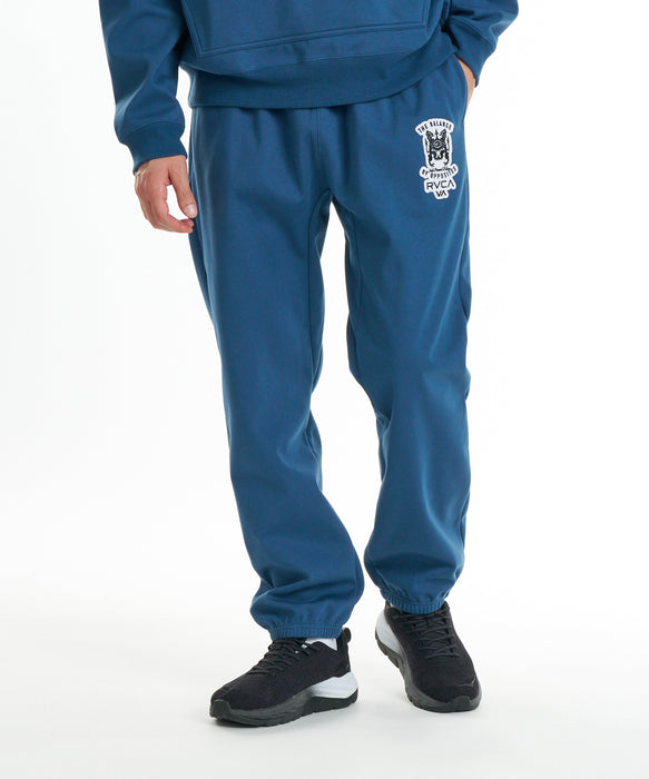 RVCA メンズ BALANCE EMBREM WRWB PT ロングパンツ 【2026年秋冬モデル】 DDM / XL
