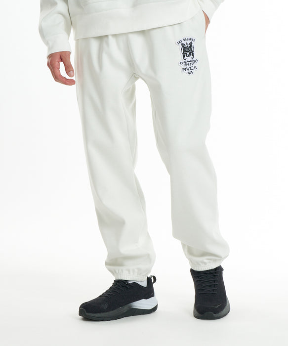 RVCA メンズ BALANCE EMBREM WRWB PT ロングパンツ 【2026年秋冬モデル】 WHT / XL