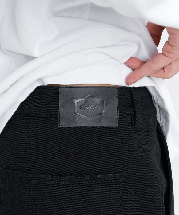 RVCA メンズ 1917 ロングパンツ 【2026年秋冬モデル】 BLK / L