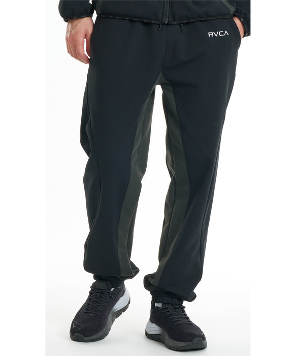 RVCA メンズ TECH FLEECE BALANCE PANTS ストレッチ/UVカット/ドライ