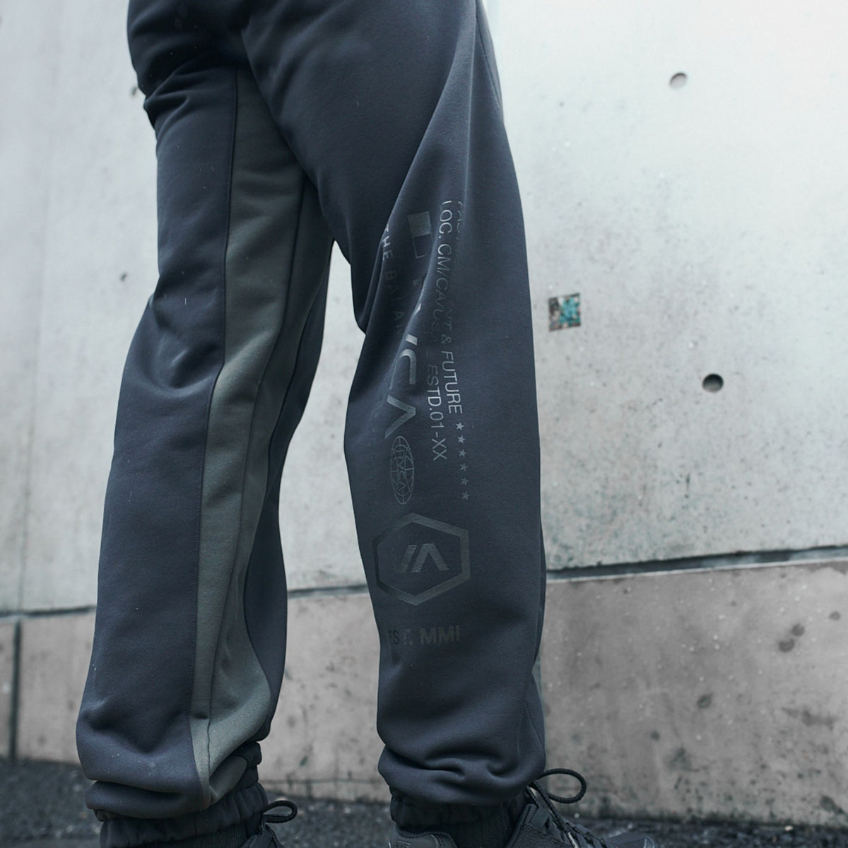 RVCA メンズ TECH FLEECE BALANCE PANTS ストレッチ/UVカット/ドライ