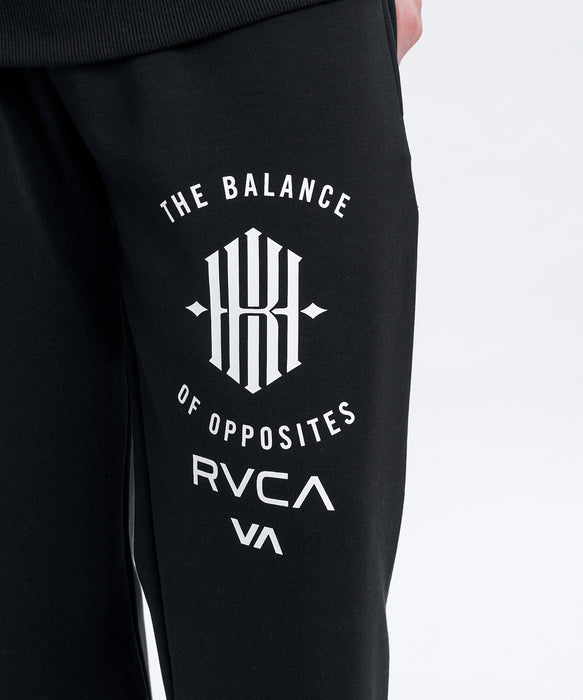 RVCA メンズ KHIXRVCA BALANCE PT セットアップボトムス 【2026年秋冬モデル】 BLK / XL