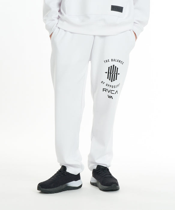 RVCA メンズ KHIXRVCA BALANCE PT セットアップボトムス 【2026年秋冬モデル】 WHT / XL