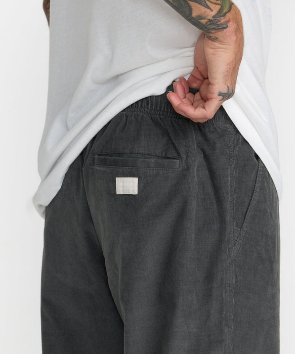 RVCA メンズ VACANCY CORD ELASTIC ロングパンツ 【2026年秋冬モデル】 SLE / XL