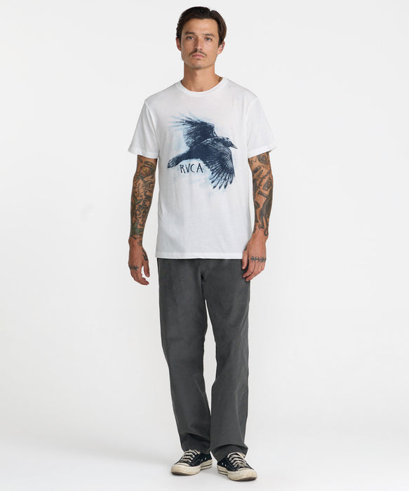 RVCA メンズ VACANCY CORD ELASTIC ロングパンツ 【2026年秋冬モデル】 SLE / XL