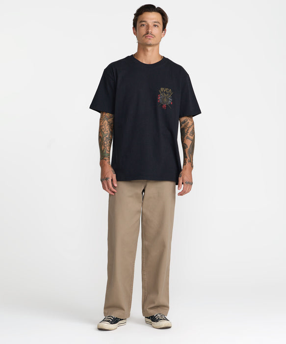 RVCA メンズ BIG RVCA CHINO PANT ロングパンツ 【2026年秋冬モデル】 DKH / 34