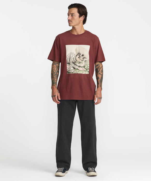 RVCA メンズ AMERICANA CHINO 2 ロングパンツ 【2026年秋冬モデル】 RVB / 34