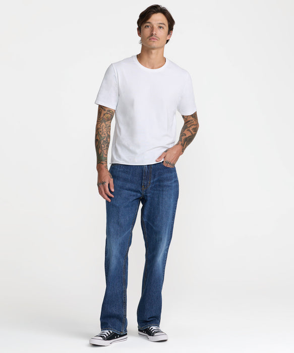 RVCA メンズ TRUE RVCA FIT DENIM デニムパンツ 【2026年秋冬モデル】 SNB / 34