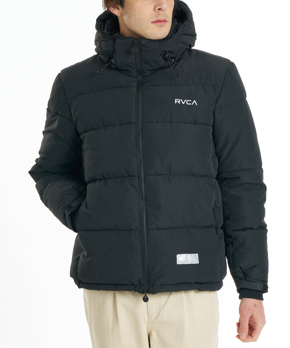 RVCA メンズ BALANCE PUFFER JKT ジャケット 【2026年秋冬モデル】 BLK / XL