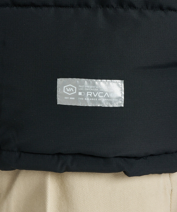 RVCA メンズ BALANCE PUFFER JKT ジャケット 【2026年秋冬モデル】 BLK / XL