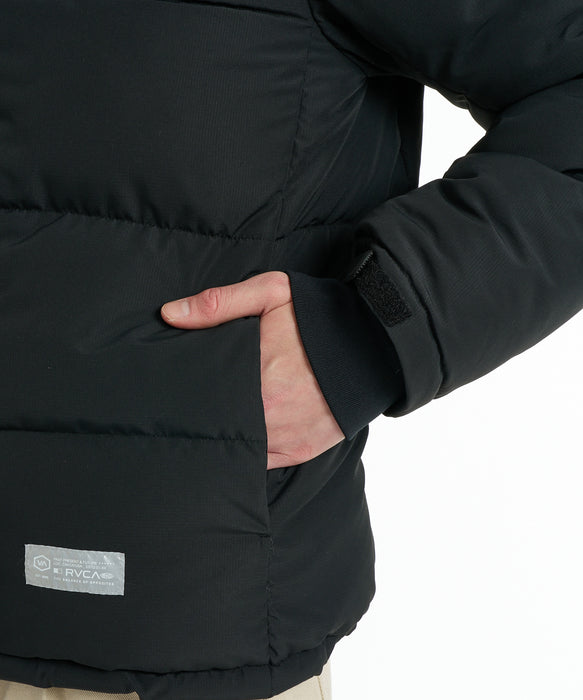 RVCA メンズ BALANCE PUFFER JKT ジャケット 【2026年秋冬モデル】 BLK / XL
