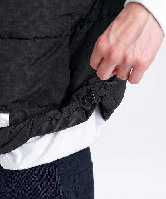 RVCA メンズ BACK PATCH PUFFER VEST   ベスト 【2026年秋冬モデル】 BLK / XL