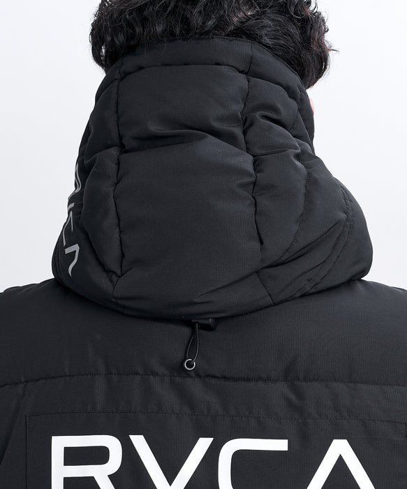 RVCA メンズ BACK PATCH PUFFER VEST   ベスト 【2026年秋冬モデル】 BLK / XL