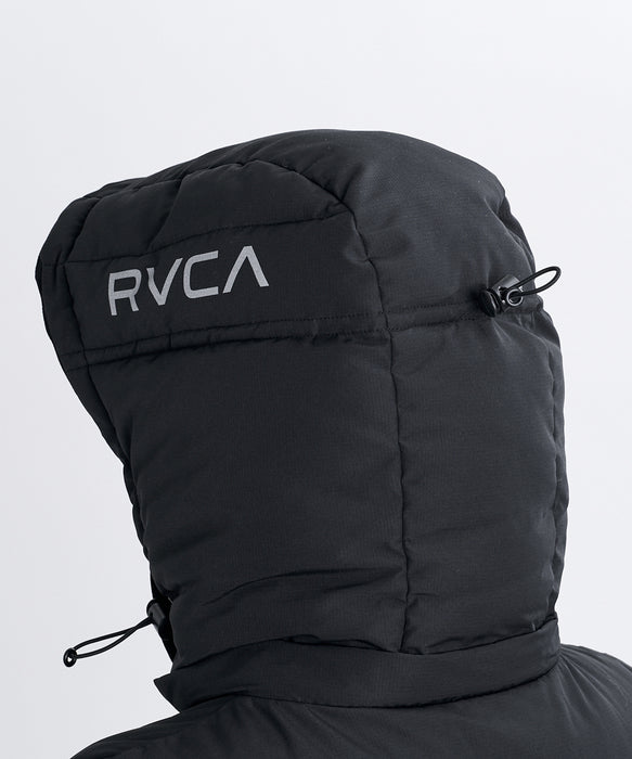 RVCA メンズ BACK PATCH PUFFER VEST   ベスト 【2026年秋冬モデル】 BLK / XL