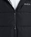 RVCA メンズ BACK PATCH PUFFER VEST   ベスト 【2026年秋冬モデル】 BLK / XL