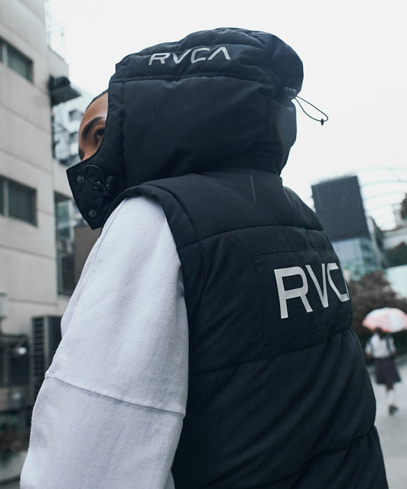 RVCA メンズ BACK PATCH PUFFER VEST 軽量高機能中綿 ベスト 【2026年秋冬モデル】