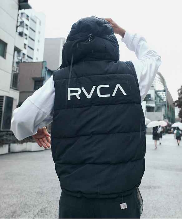 RVCA メンズ BACK PATCH PUFFER VEST 軽量高機能中綿 ベスト 【2026年秋冬モデル】