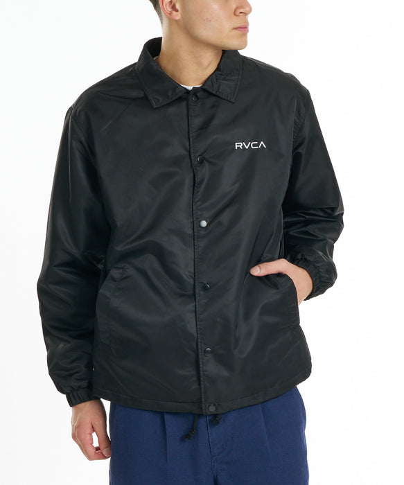 RVCA メンズ BACK PATCH LOGO COACH JKT ジャケット 【2026年秋冬モデル】 BLK / XL