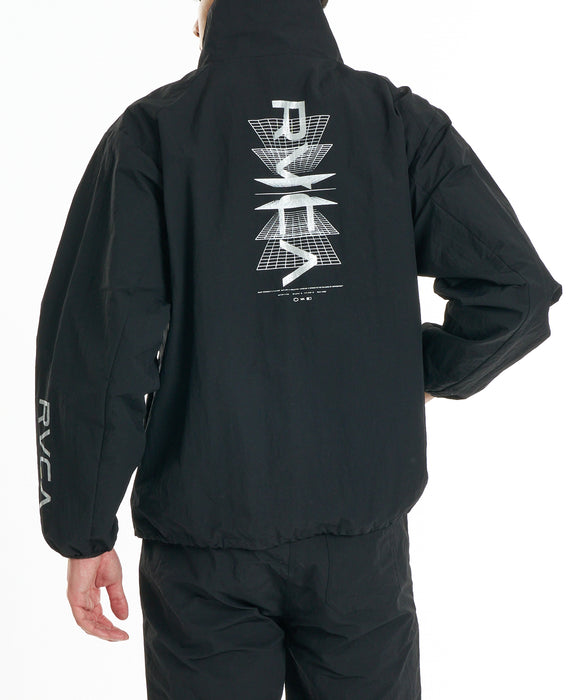 RVCA メンズ INTER RVCA LIGHT JACKET ジャケット 【2026年秋冬モデル】 BLK / XL