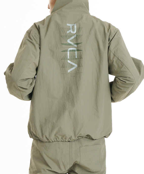 RVCA メンズ INTER RVCA LIGHT JACKET ジャケット 【2026年秋冬モデル】 BRS / XL
