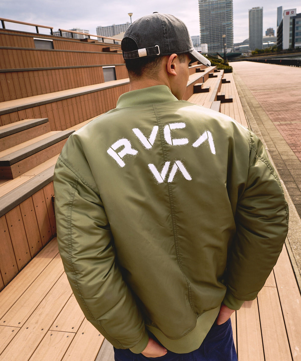 RVCA メンズ 【DAYSHIFT COLLECTION】 MA-1 BOMBER JACKET ジャケット