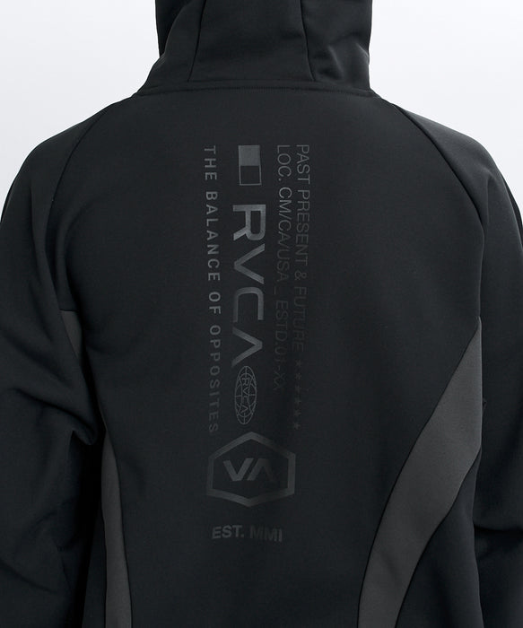 RVCA メンズ TECH FLEECE BALANCE JACKET ジャケット 【2026年秋冬モデル】 BLK / XL