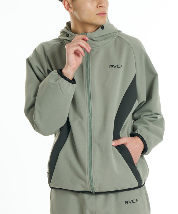 RVCA メンズ TECH FLEECE BALANCE JACKET ジャケット 【2026年秋冬モデル】 CCG / XL