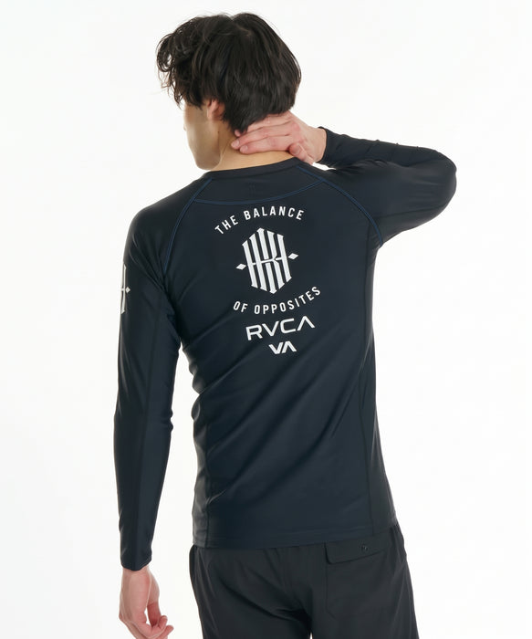 RVCA SPORT メンズ 【RVCA×KHI】 RS 長袖ラッシュガード 【2026年秋冬モデル】