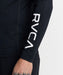 RVCA メンズ RVCA RASHGUARD LS 長袖ラッシュガード 【2026年秋冬モデル】 BLK / XL