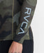 RVCA メンズ RVCA RASHGUARD LS 長袖ラッシュガード 【2026年秋冬モデル】 CAM / XL
